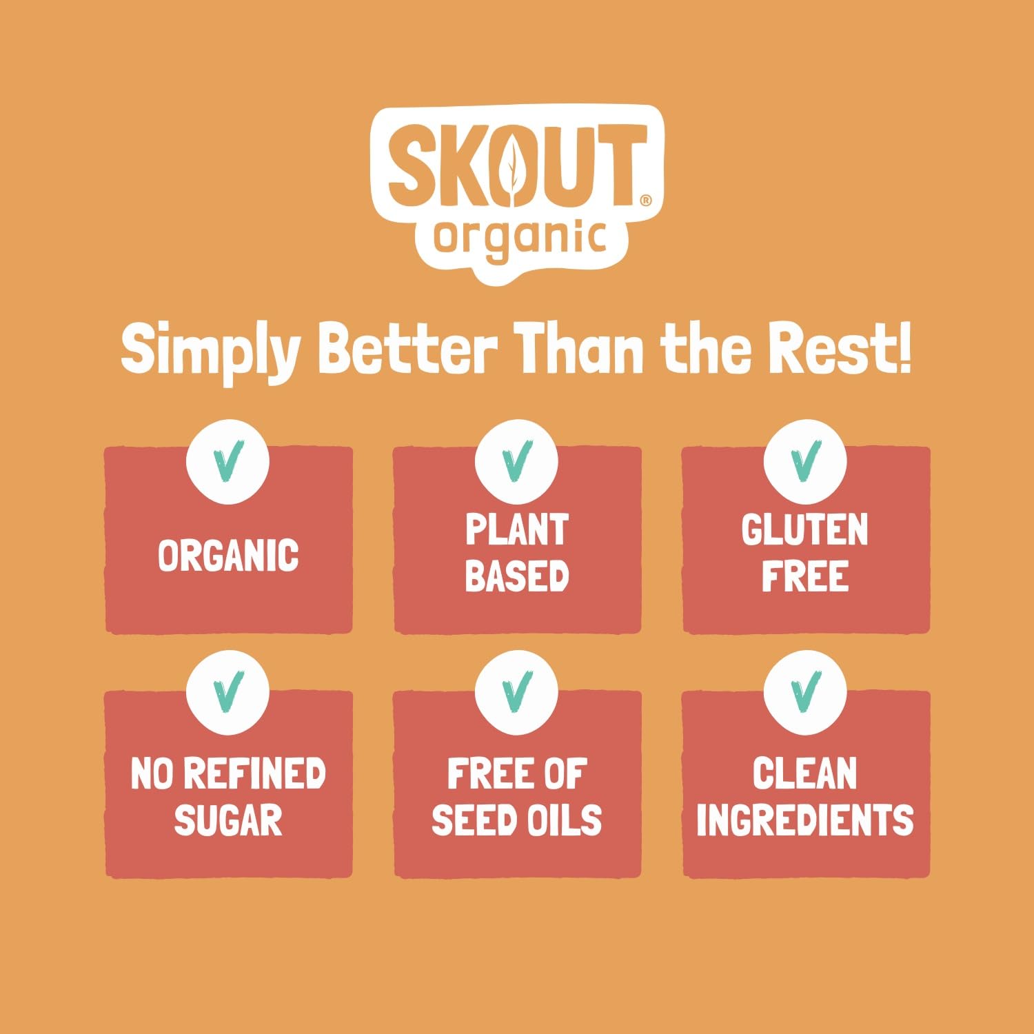 Skout bar with single-serve packaging for easy travel