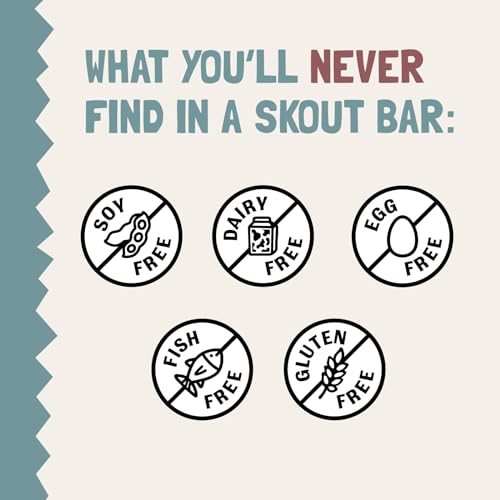 On-the-go snack pack of Skout bars for school or work