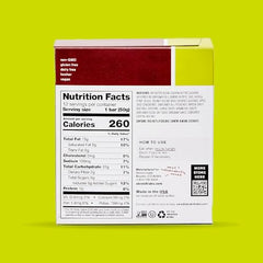 Close-up of cherry and pistachio pieces in Skratch Labs bar