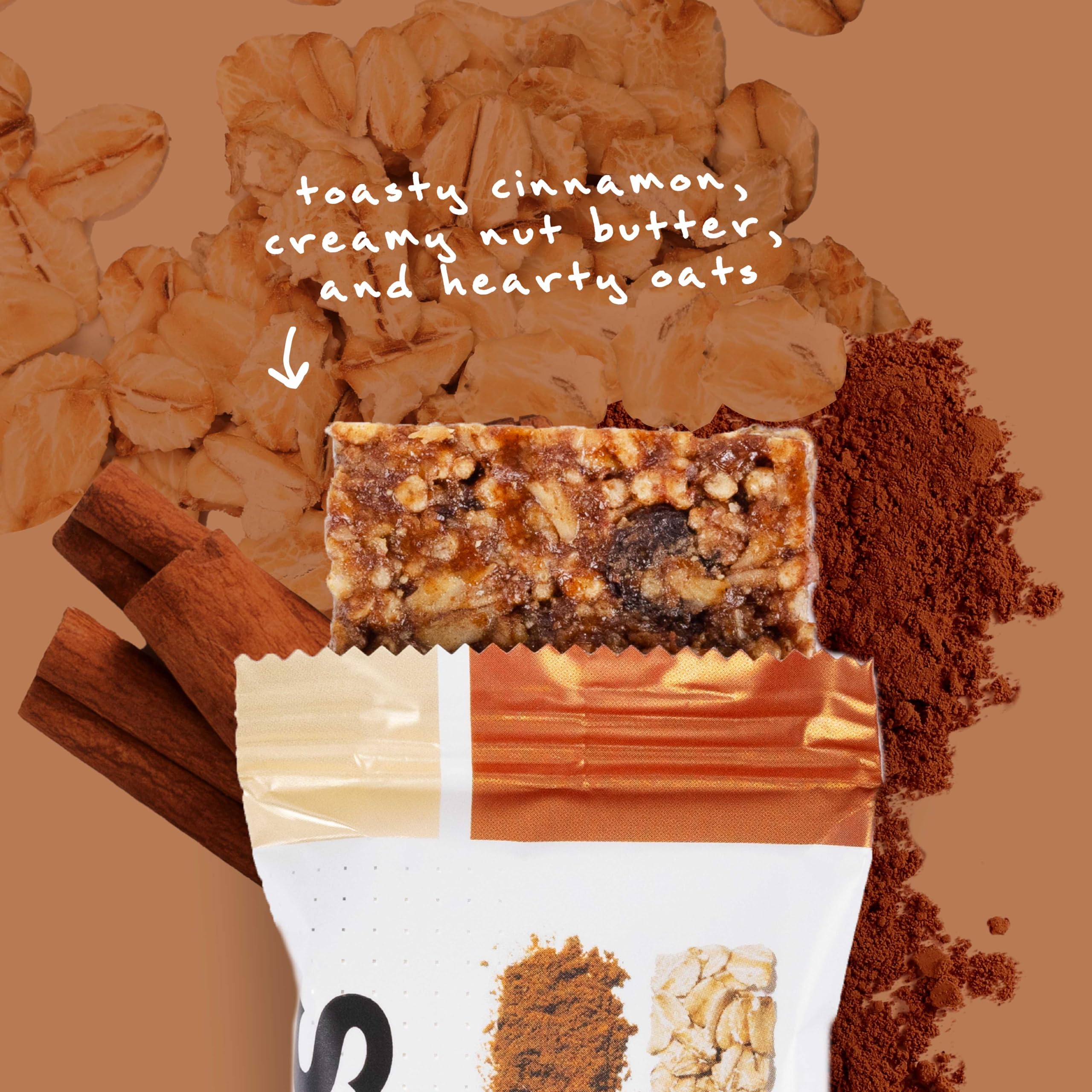 Skratch Labs Energy Bar Cinnamon Oatmeal in gym bag demonstrates quick, real-food fuel.