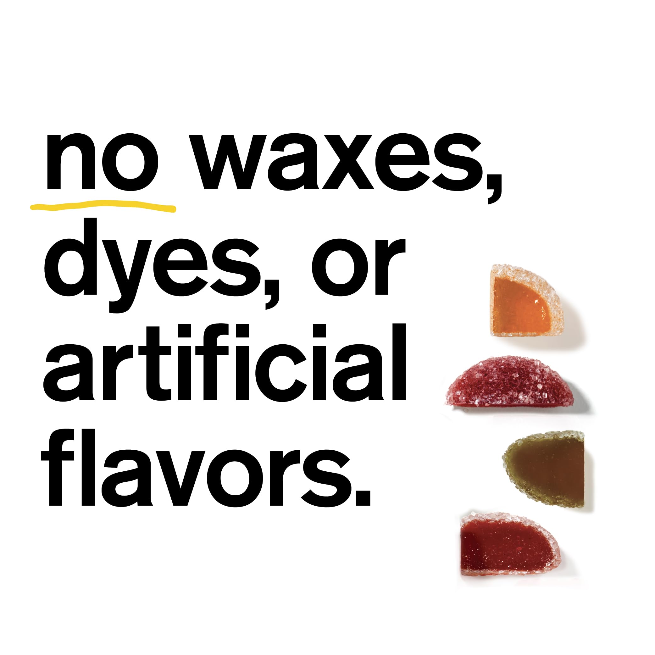 Real fruit ingredients in Skratch Labs Energy Chews shown as quality fuel.