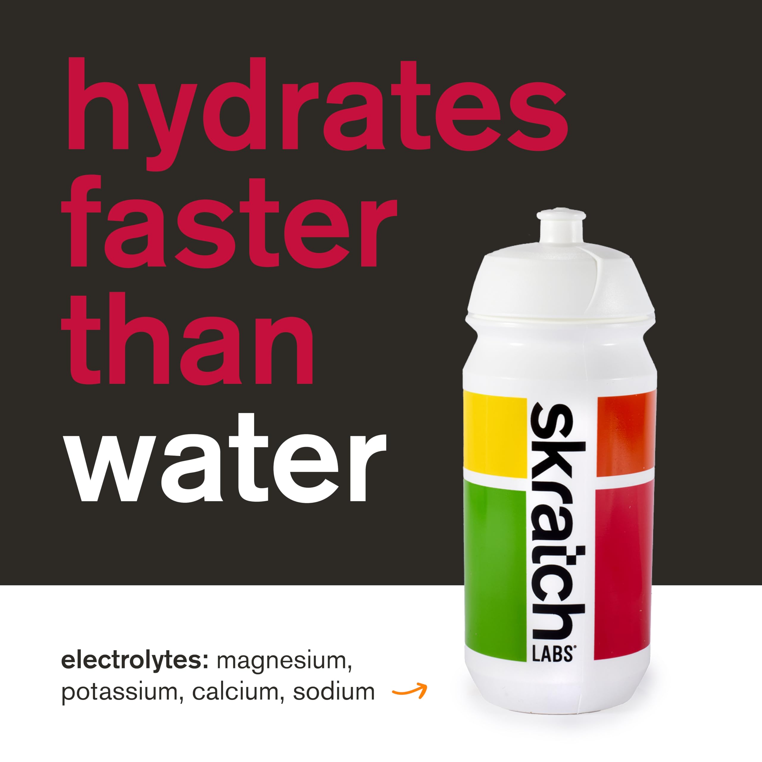 Skratch Labs Hydration Packets Fruit Punch 20ct real-fruit flavor in each serving.
