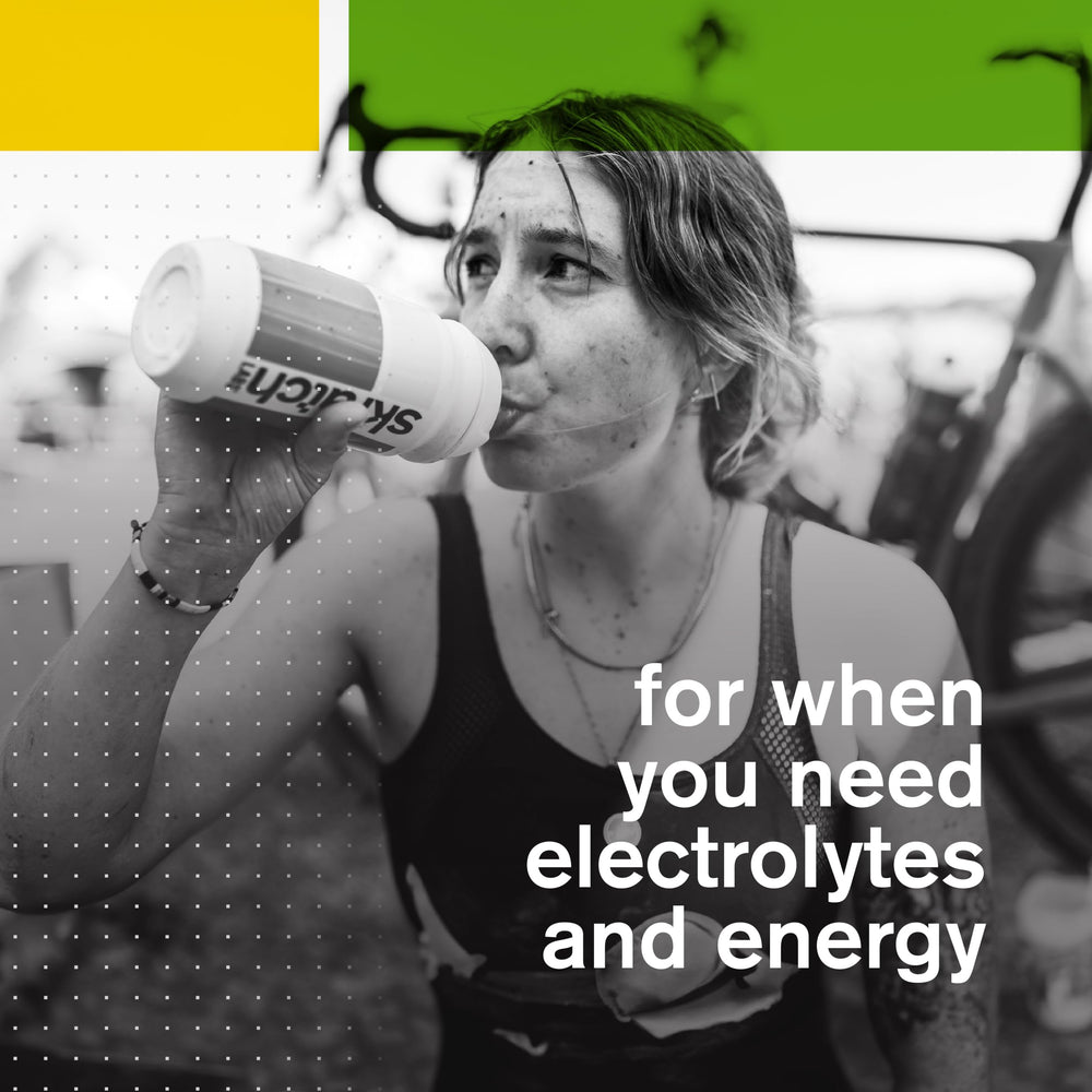 Skratch Labs Hydration Packets sweat-recovery with balanced electrolytes.