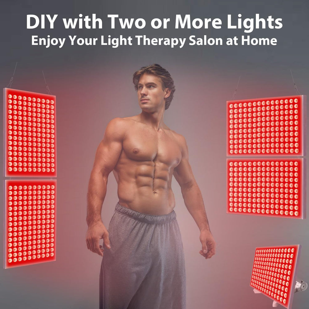 Skylaxy red light therapy gift-ready kit with stand