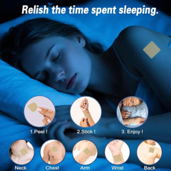Sleep Patches Extra Strength patch applied on skin for peaceful night