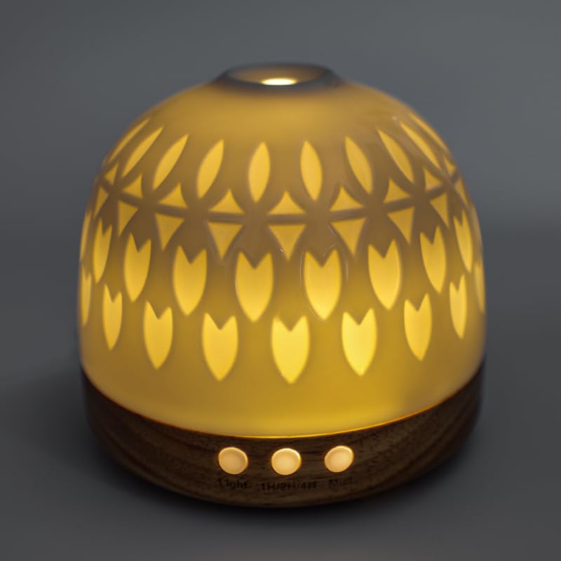 SLMIRACLE diffuser night light softly illuminates spaces while diffusing fragrance