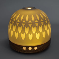 SLMIRACLE diffuser night light softly illuminates spaces while diffusing fragrance