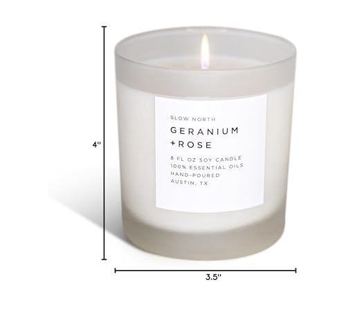 Slow North 30-hour burn time in a reusable jar.