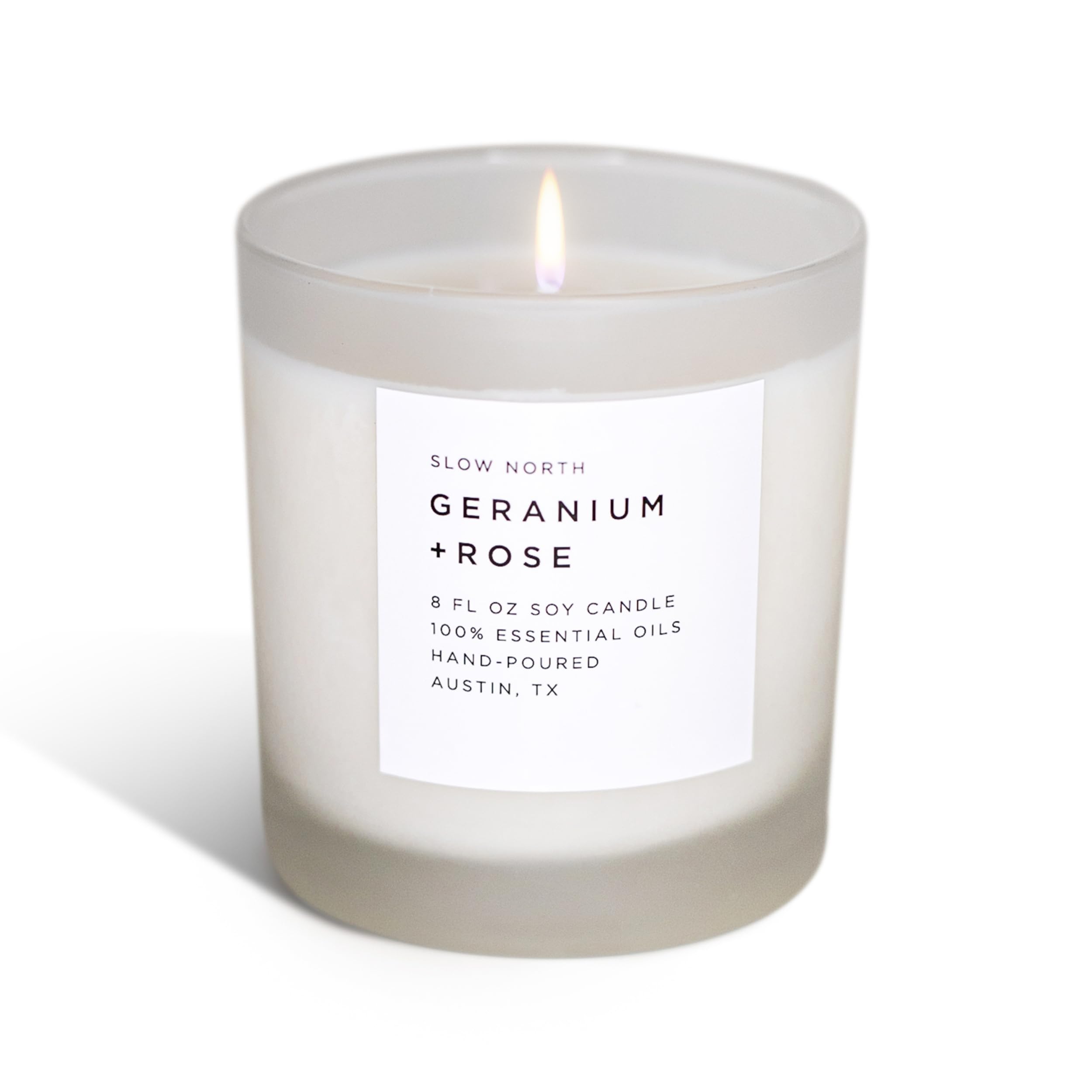 Slow North hand-poured in the USA supports local artisans.