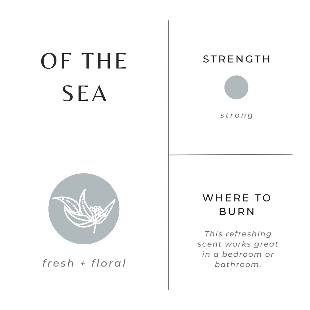 Slow North of the Sea vegan-friendly candle for fragrance lovers.