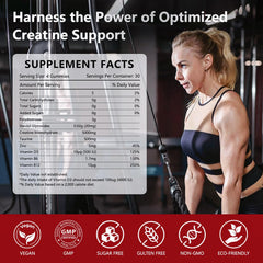 Slsomu Creatine Gummies serving—convenient four gummies per serving for muscle support.