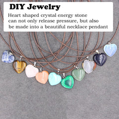 SLWIOYO Rose Quartz Heart decorative crystal for relaxing ambiance and thoughtful gifting.