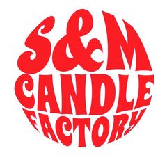 S&M Candle Factory chocolate chip cookies jar close-up, showcasing premium soy coconut wax burn.