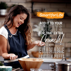 Smart for Life soy protein puffs ingredients with edamame protein isolate