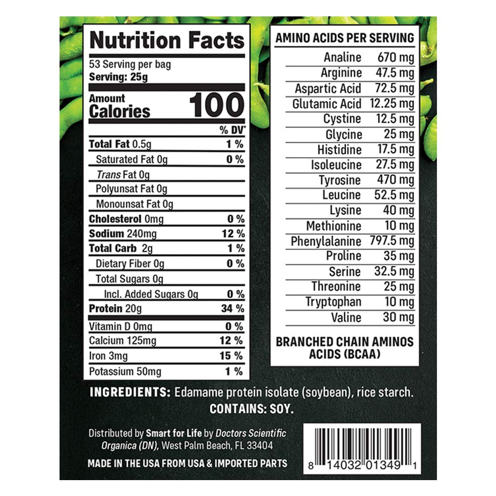 Smart for Life soy protein puffs on the go snack