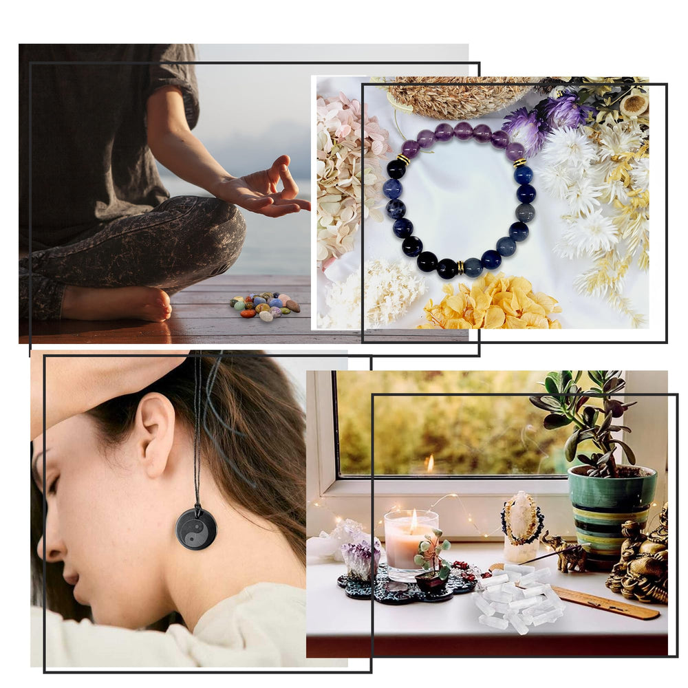 Smart Intentions harmonic energy collection conveying holistic stress-relief potential.