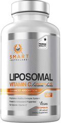 Smart Nutra Labs liposomal vitamin C capsules for convenient daily use