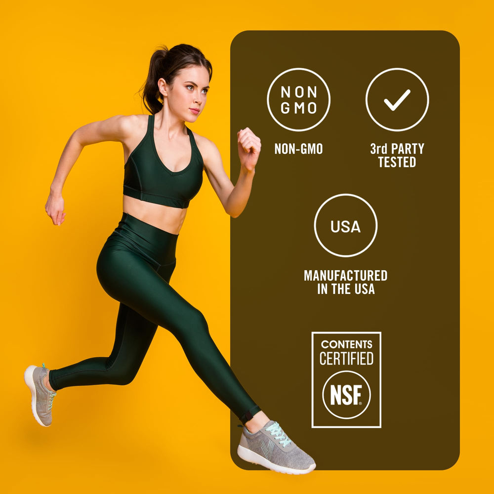 SMARTERNUTRITION NSF-certified seal signals purity and quality