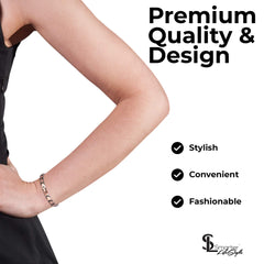 Smarter LifeStyle adjustable-fit sizing tool demonstrated for a precise wrist fit.