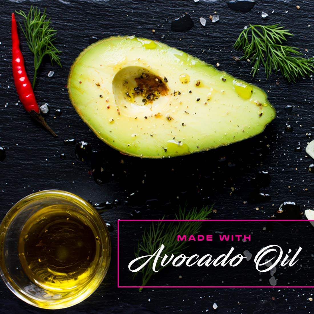 Person holding SmarterVitamins Biotin Avocado Oil bottle for daily routine.