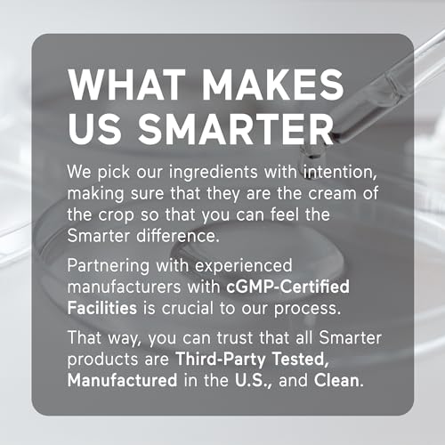 Close-up of bottle cap and seal on SMARTERNUTRITION product