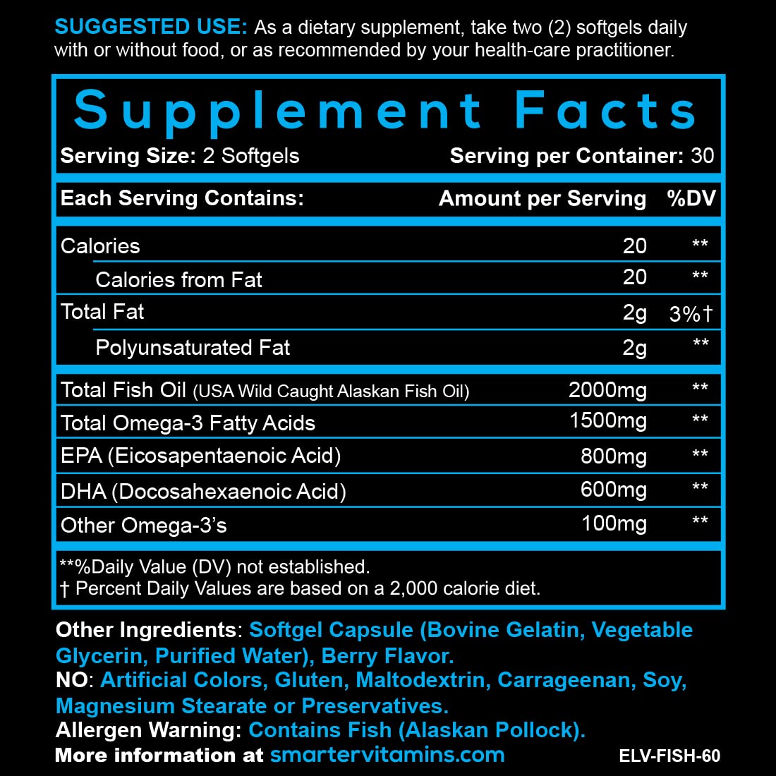 SmarterVitamins Daily-use ritual with omega-3 softgels
