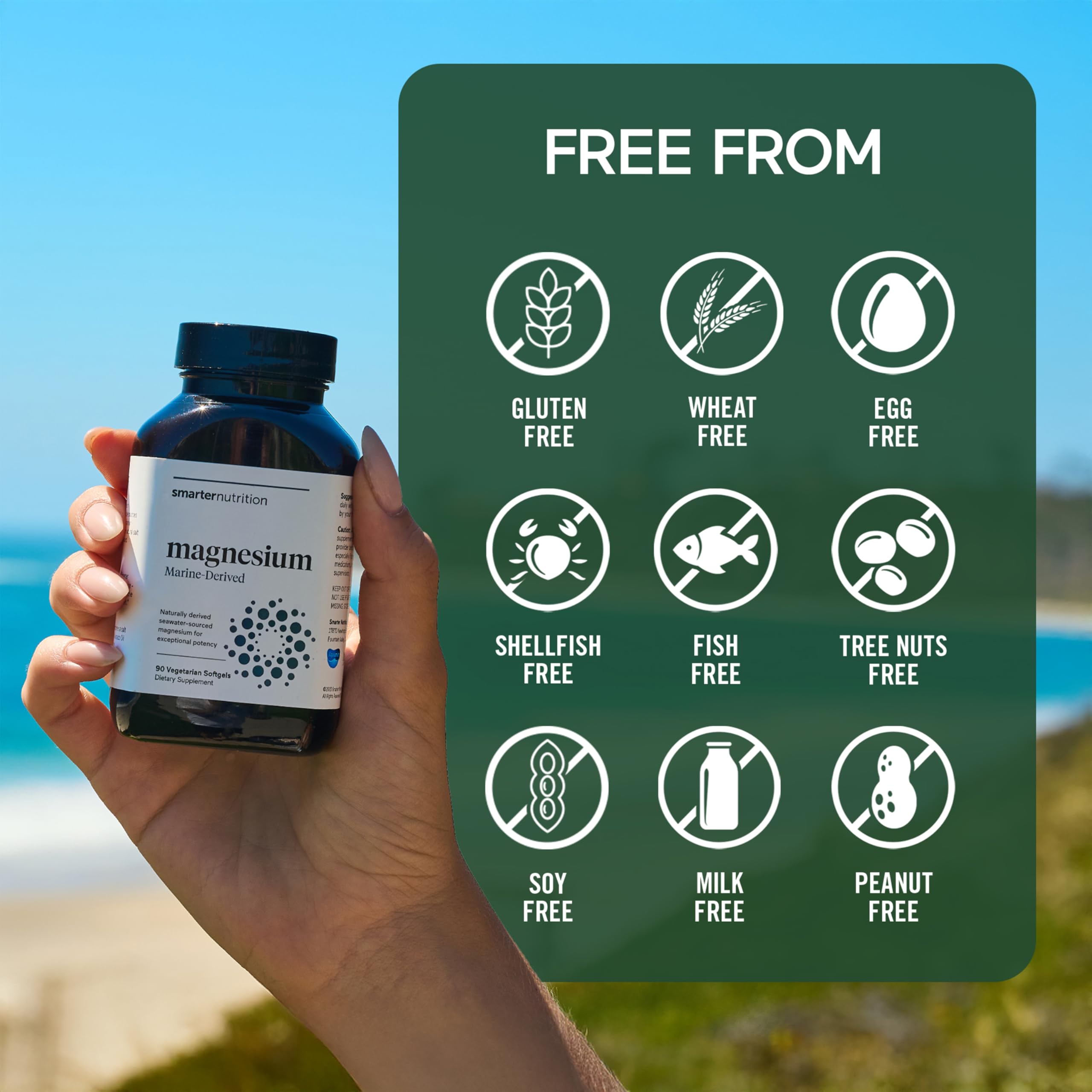 SMARTERNUTRITION Potential support for bone health and steady energy.