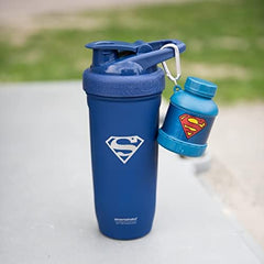 Smartshake leak-proof double-cap ensures secure refilling and transport