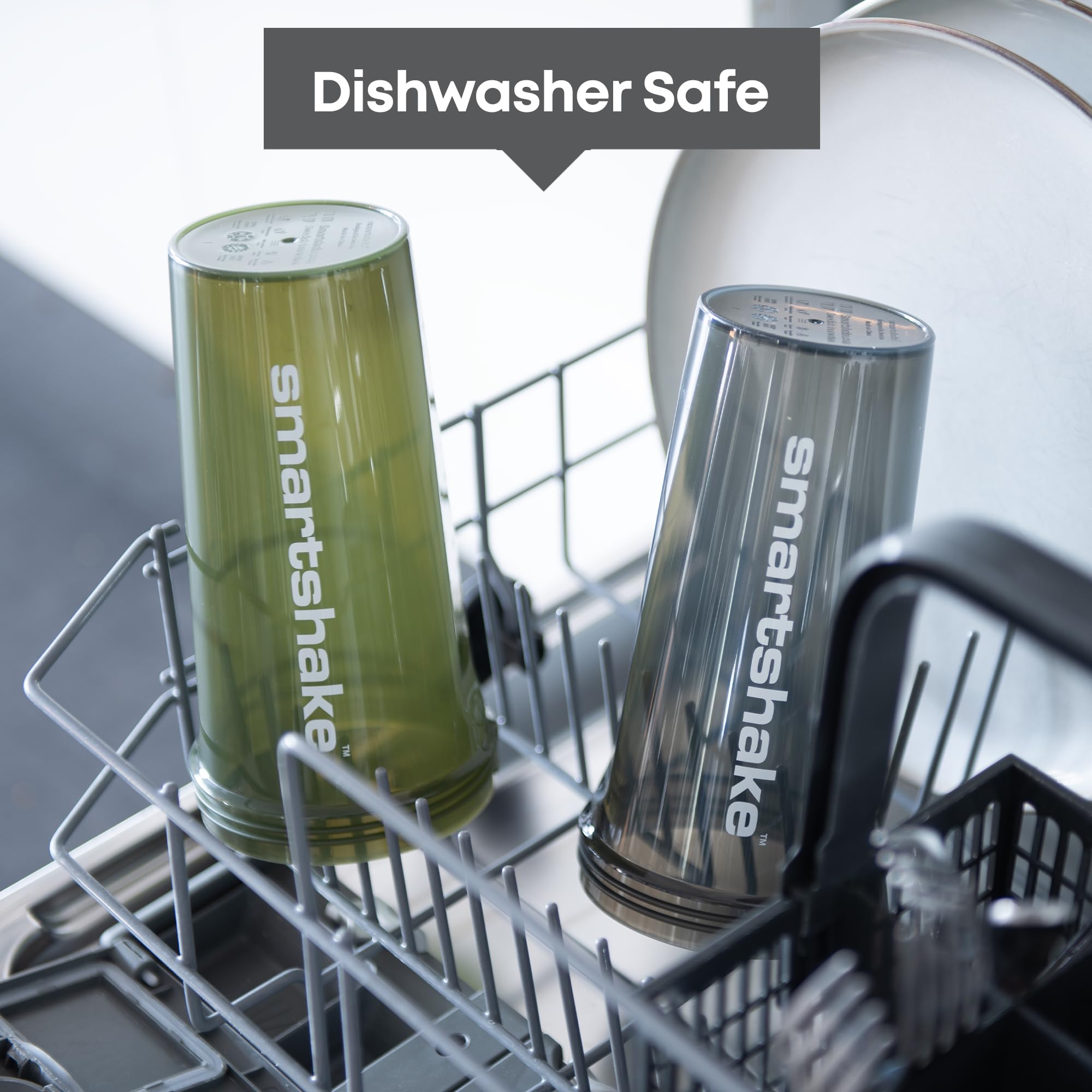 Smartshake Lite 800ml bottle freezer safe for cold storage and transfers.
