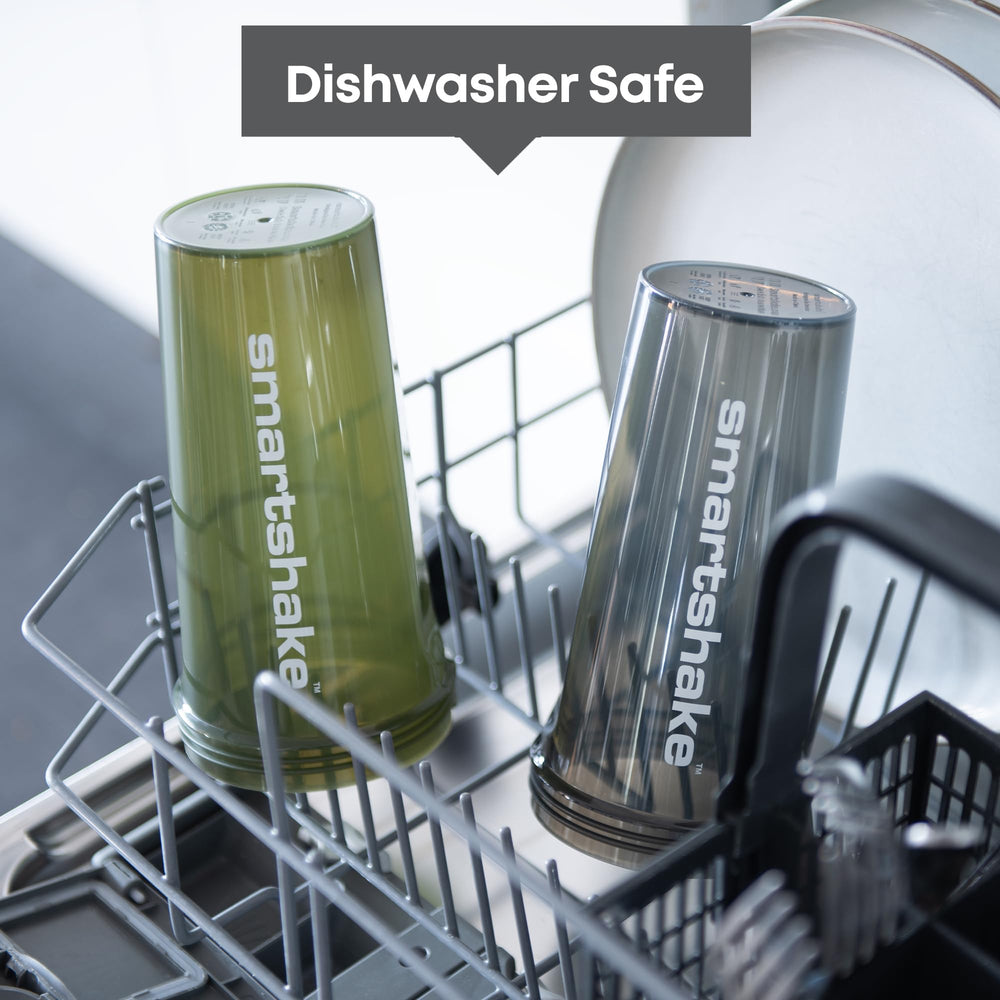 Smartshake Lite 800ml bottle freezer safe for cold storage and transfers.