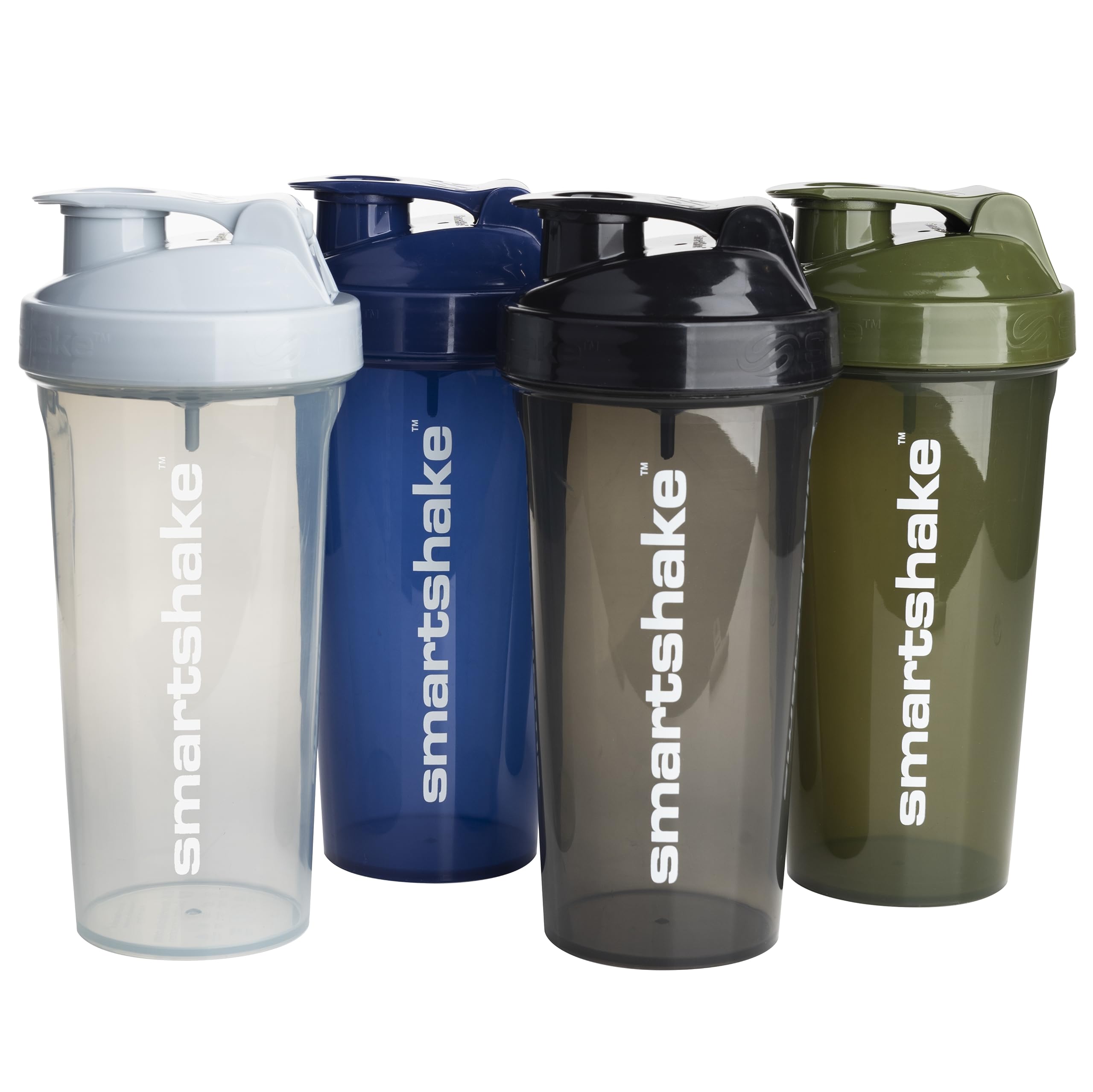 Smartshake Lite 800ml bottle with leakproof lid for spill-free workouts.
