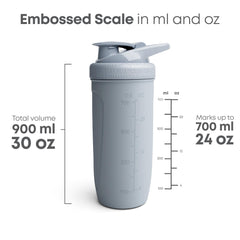 Smartshake Rockband Reforce bottle silicone base for stability and protection