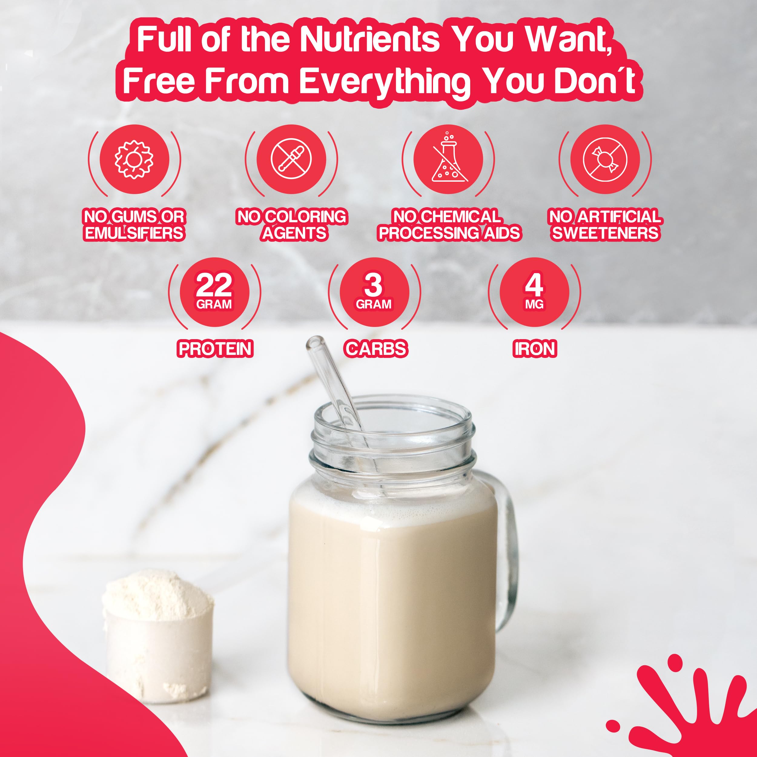 Versatile powder for shakes, batters, and sauces.