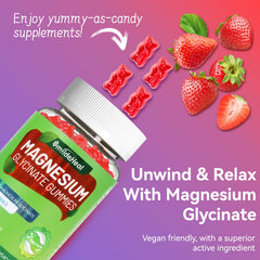 SmildeHeal gummies strawberry flavor inviting family-friendly snack.
