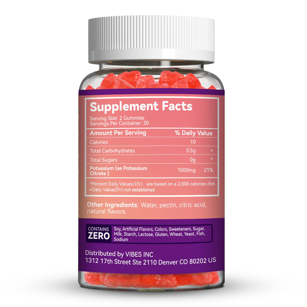 SmildeHeal gummies with clear ingredient-free claim for diet-friendly snacking.