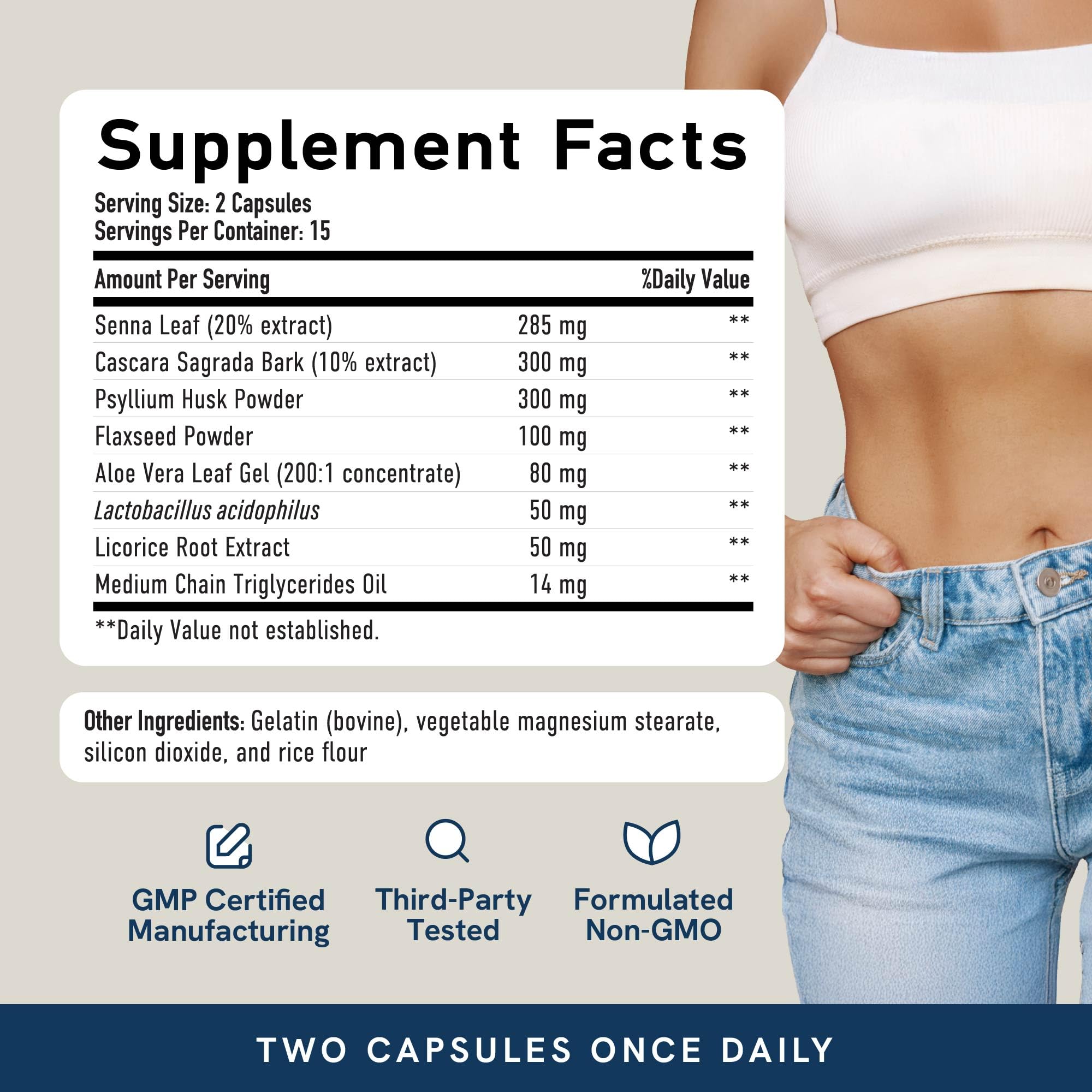 SMNutrition 7 Day Cleanse label highlights gluten free formula and natural ingredients.