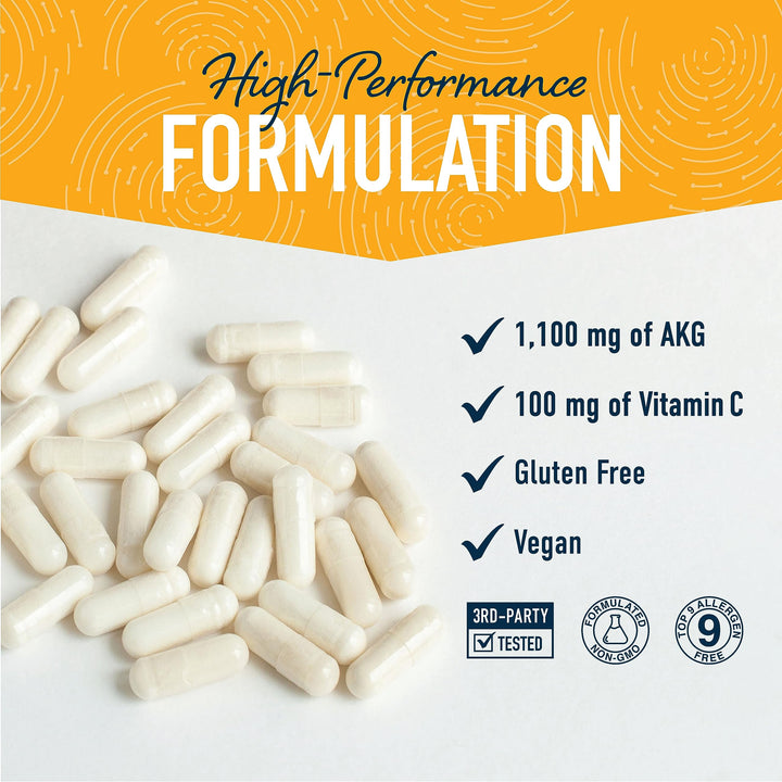 Calcium and Vitamin C panel emphasizes enhanced absorption and immune-support potential.