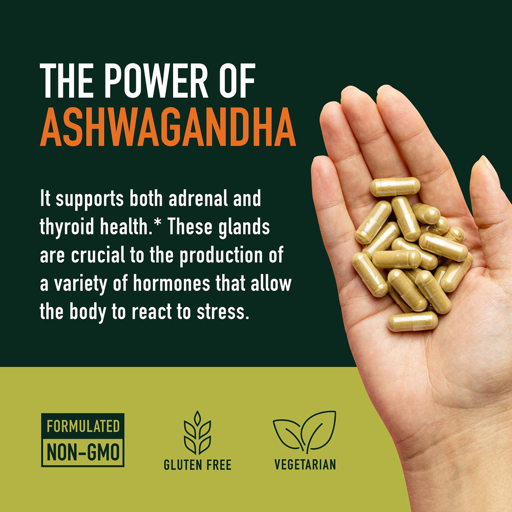 Uso diario de SMNutrition Ashwagandha, botella lista para tu mañana