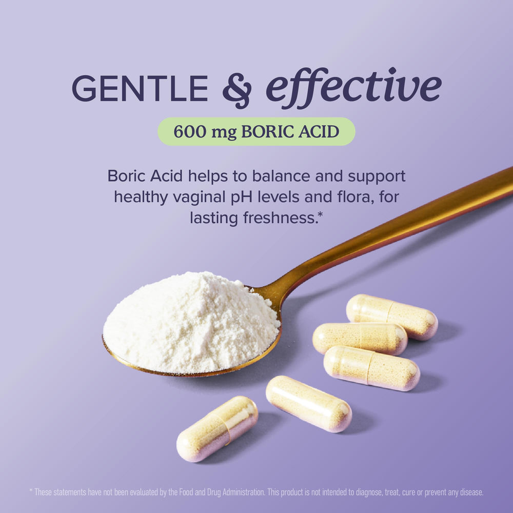 SMNutrition boric acid suppositories in hand highlight easy nightly use
