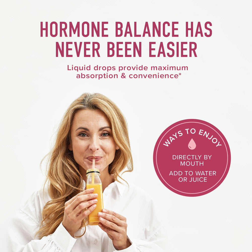 SMNutrition Hormone Balance ingredients list showing a broad herbal mix.
