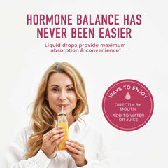 SMNutrition Hormone Balance ingredients list showing a broad herbal mix.