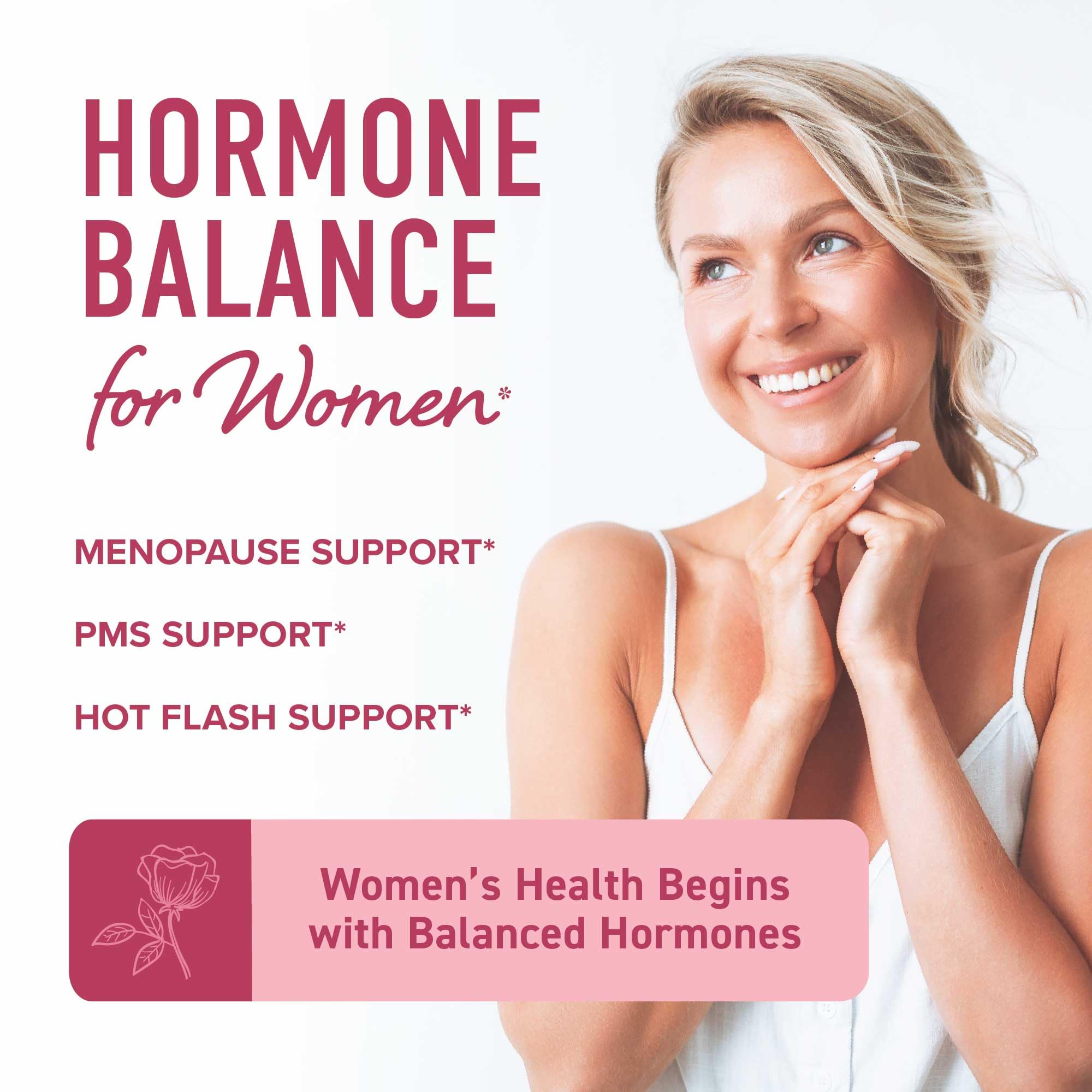 SMNutrition Hormone Balance dropper for precise herbal dosing.