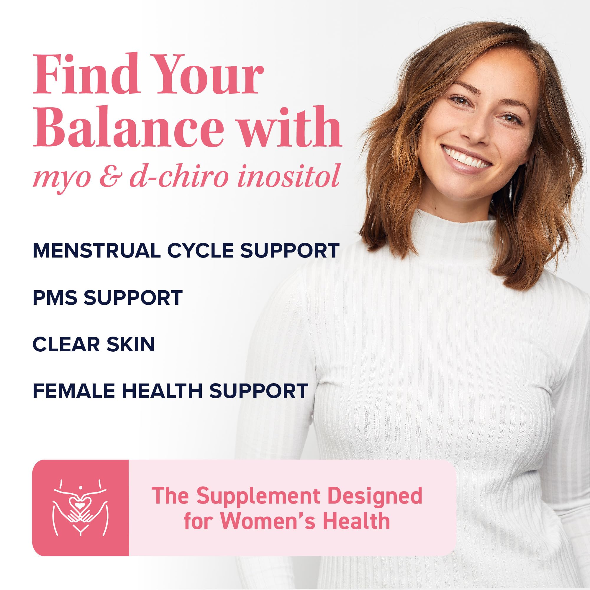 Close-up of SMNutrition capsules for easy daily cycle support.
