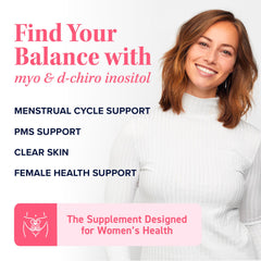 Close-up of SMNutrition capsules for easy daily cycle support.