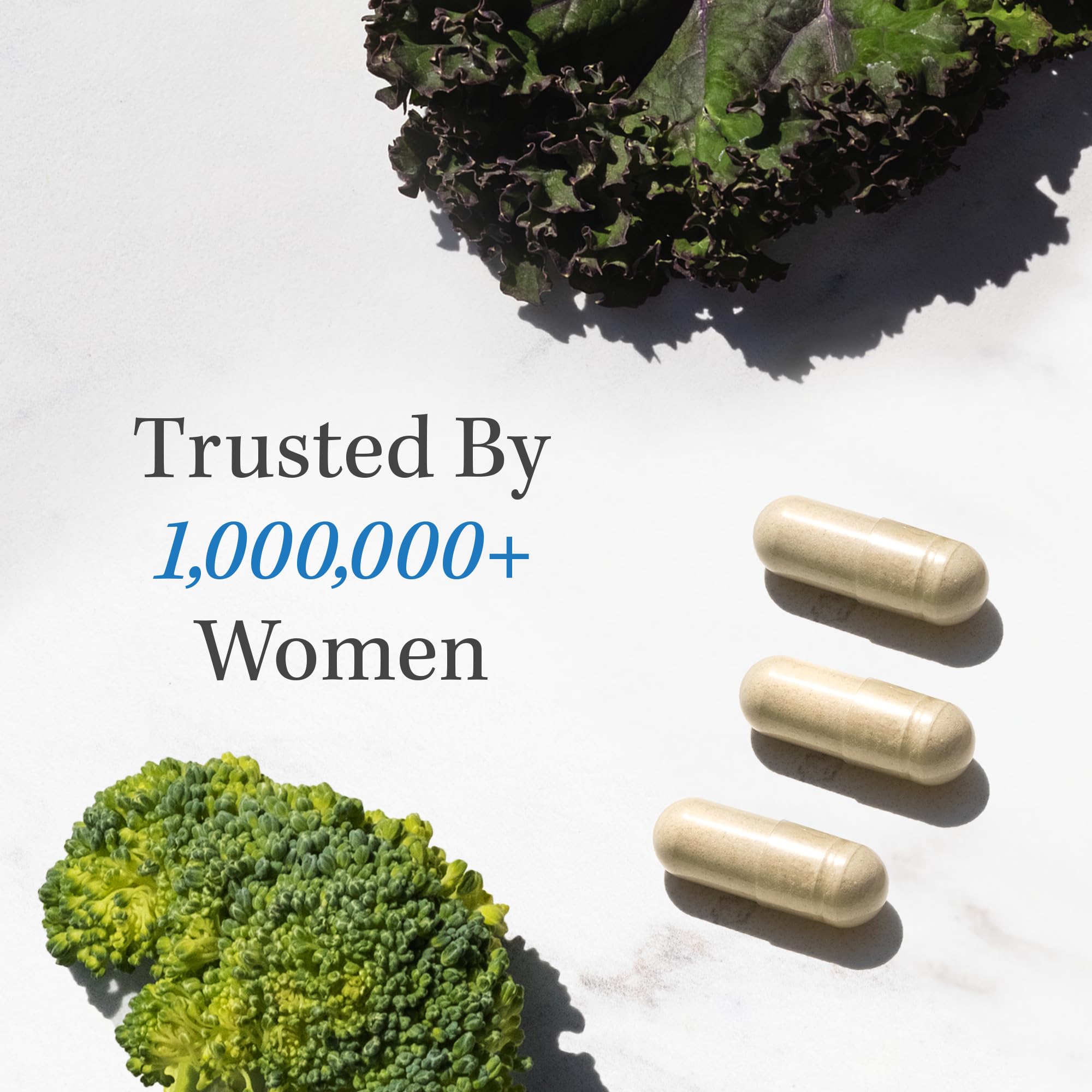 SMNutrition Ovarian Support on a desk as part of a daily routine.