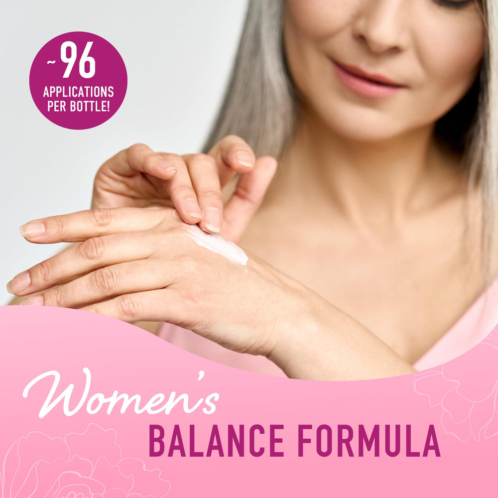 Close-up of SMNutrition Phyto Estrogen Cream label with vegan and paraben-free notes