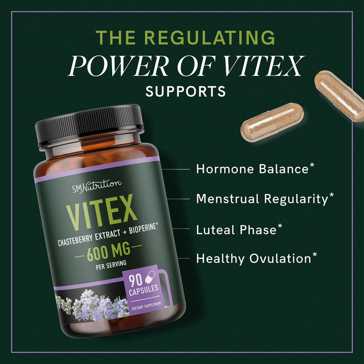 Front label highlights gluten-free vegetarian formula for women.