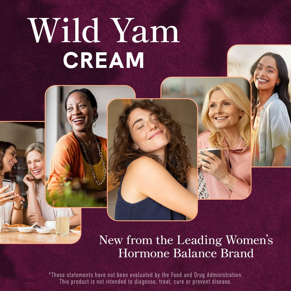 Third-party test seal on SMNutrition Wild Yam Cream package