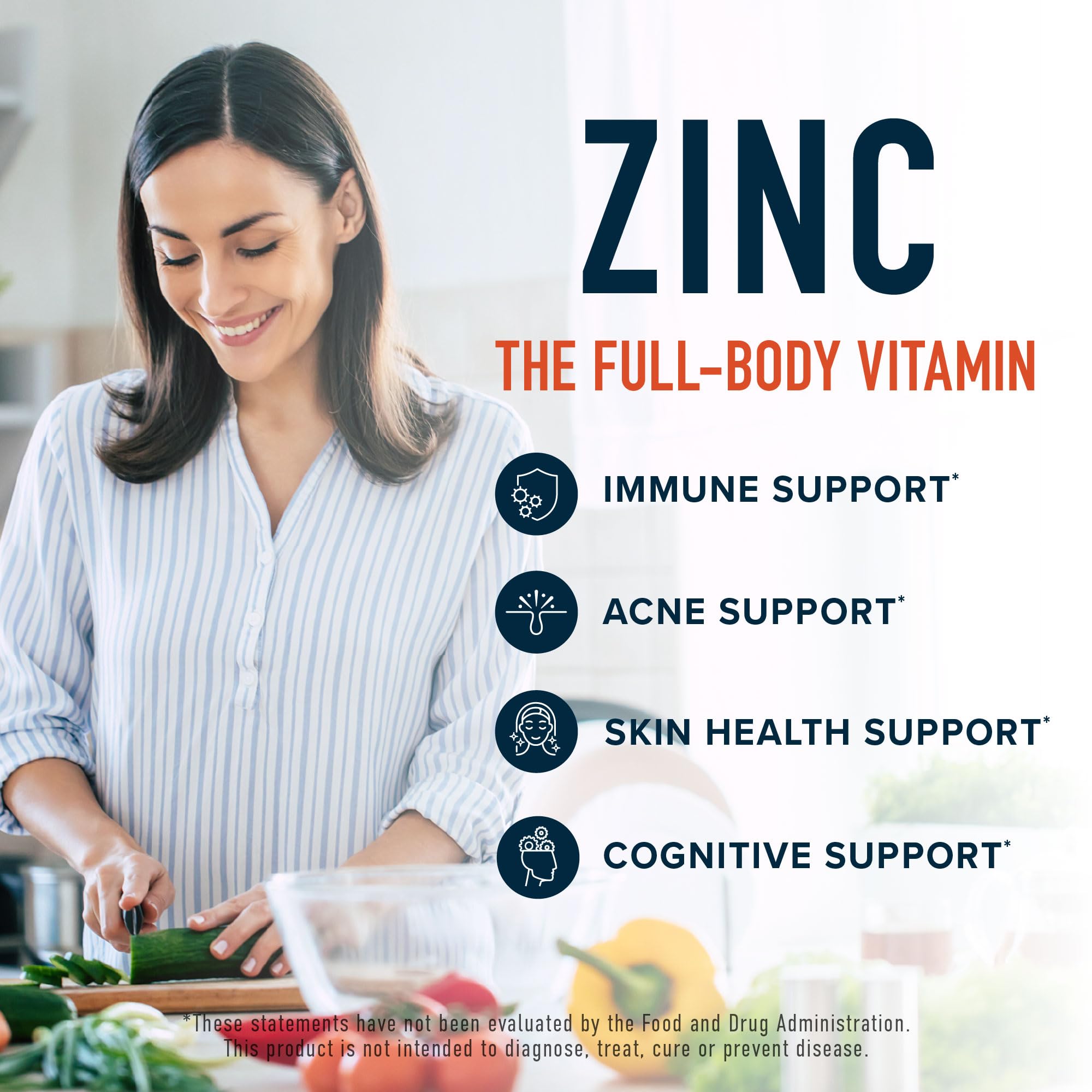 SMNutrition Zinc Balance Microbeadlets with Copper capsule close-up highlights gentle, delayed release.