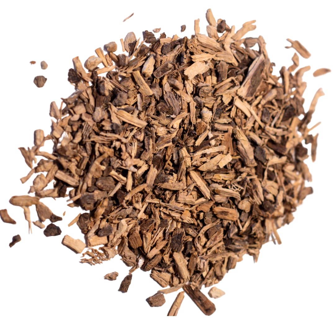 Smoke Camp Crafts Kava Kava root dried herb close-up shows earthy texture for tea blends.
